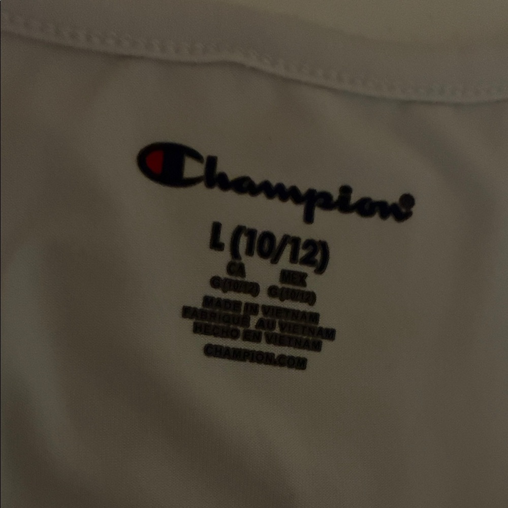 Champion White Tank Top with Logo cute and fashionable - Picture 2 of 3
